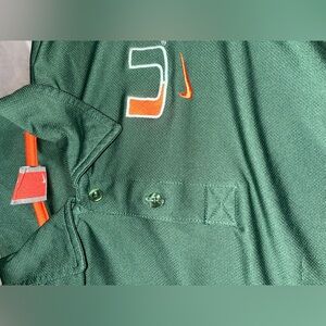 Miami hurricanes 2000s Nike polo